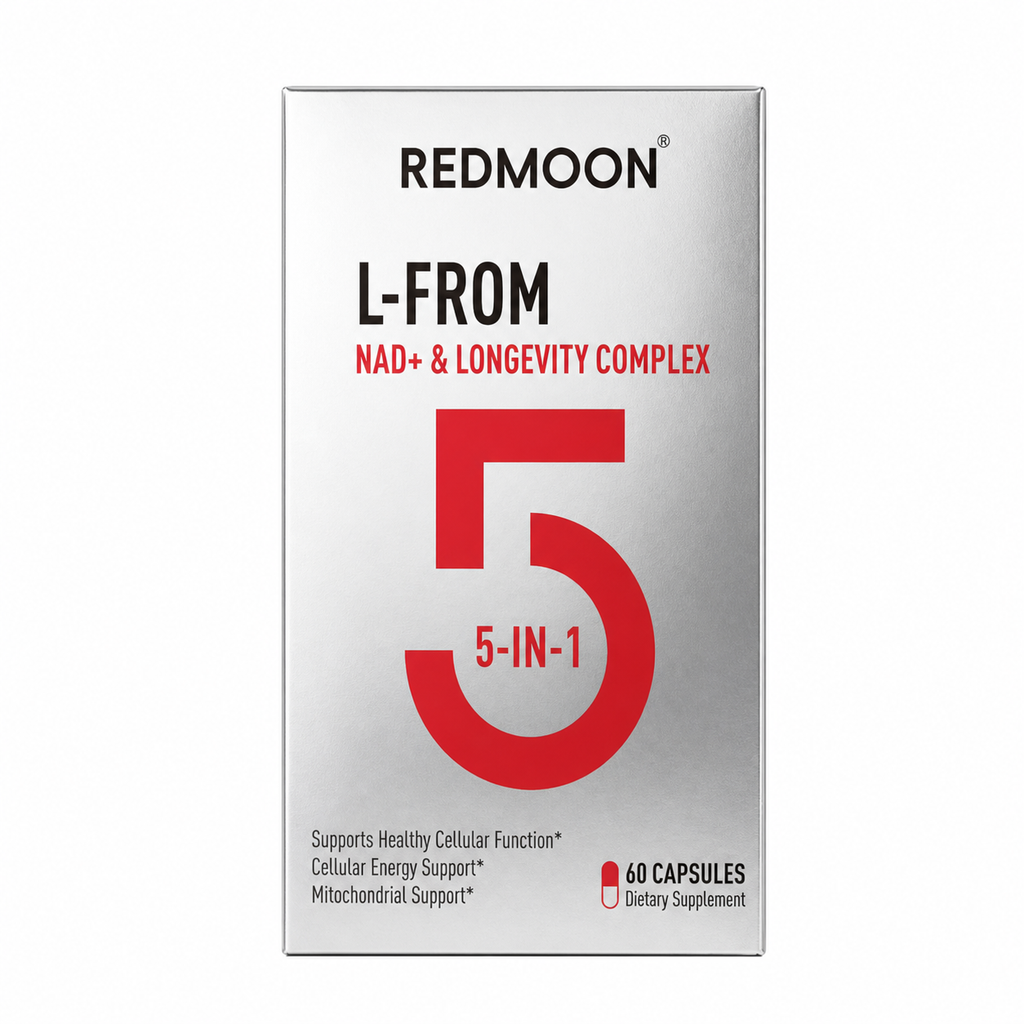 Redmoon L-FROM NAD+ & Longevity Complex Capsules, 60 Count