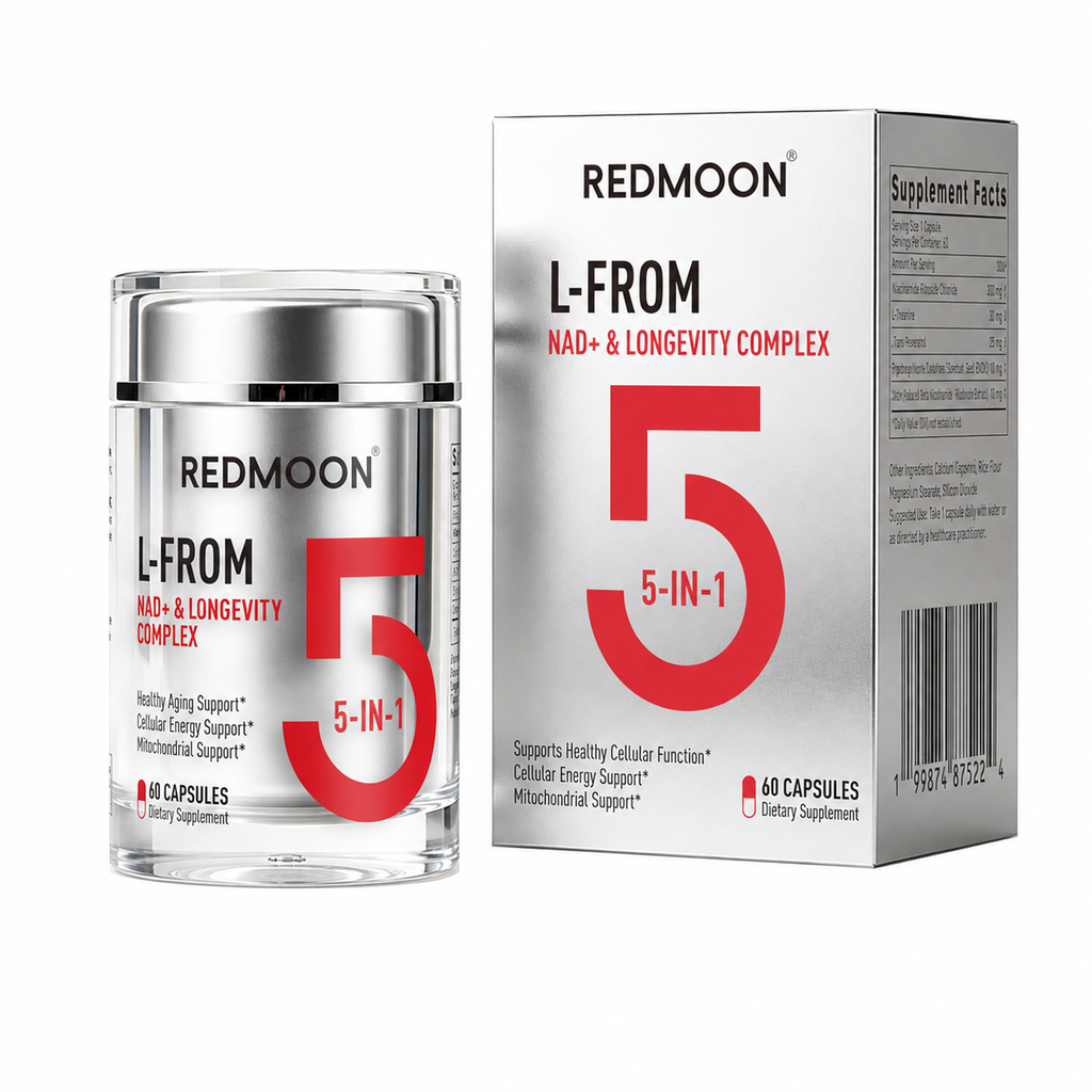 Redmoon L-FROM NAD+ & Longevity Complex Capsules, 60 Count